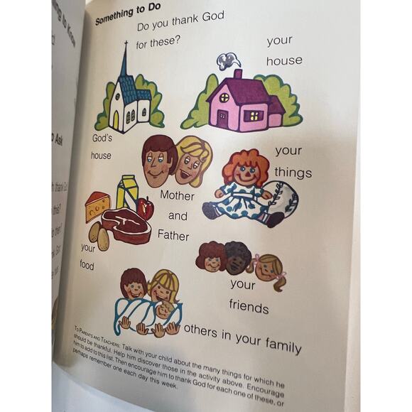 VTG 1976 Will You Come With Me Book Primer 4 Learn To Read From The Bible - Picture 6 of 8